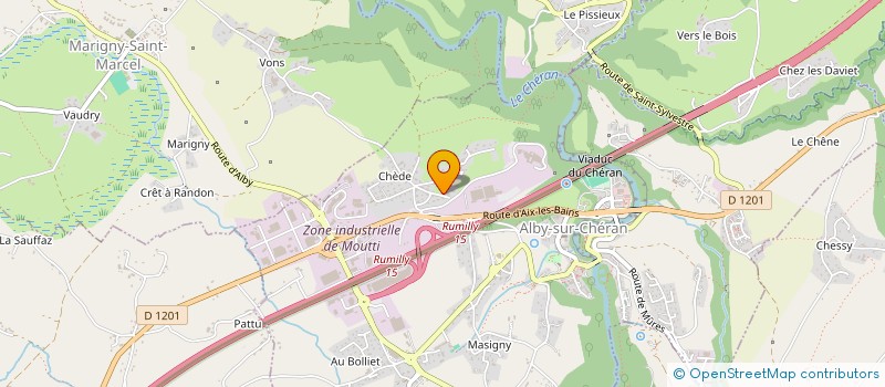 localisation de l'entreprise VJN HOLDING  ALBY-SUR-CHERAN