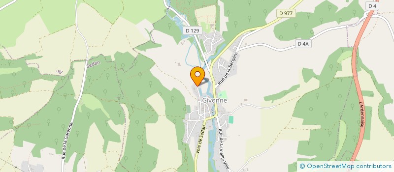 localisation de l'entreprise VJO  GIVONNE
