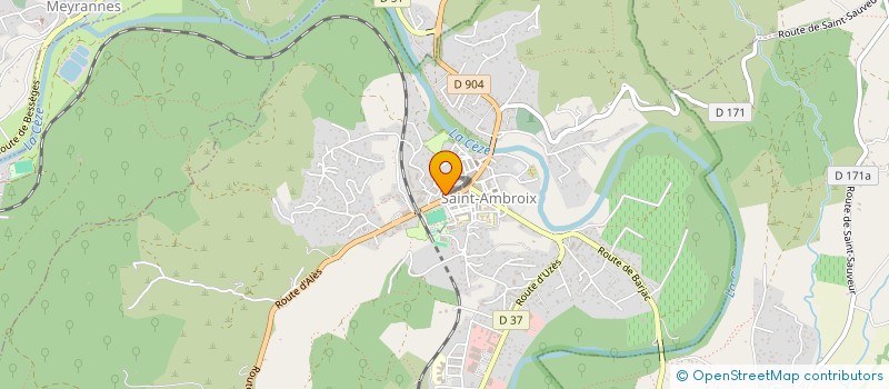 localisation de l'entreprise VJP-VJM  SAINT-AMBROIX