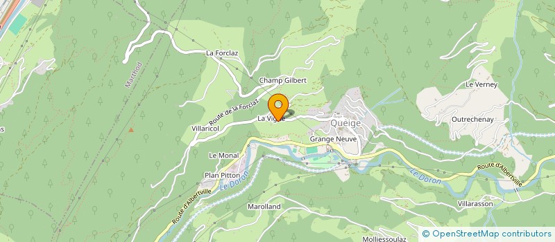 localisation de l'entreprise VJPLC  QUEIGE