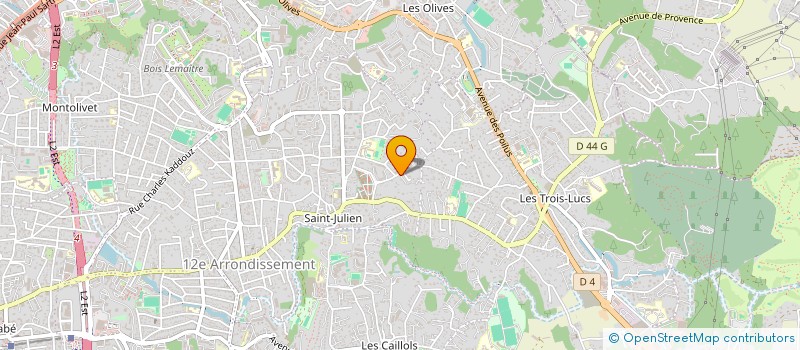localisation de l'entreprise VJT ROUBAUD à MARSEILLE