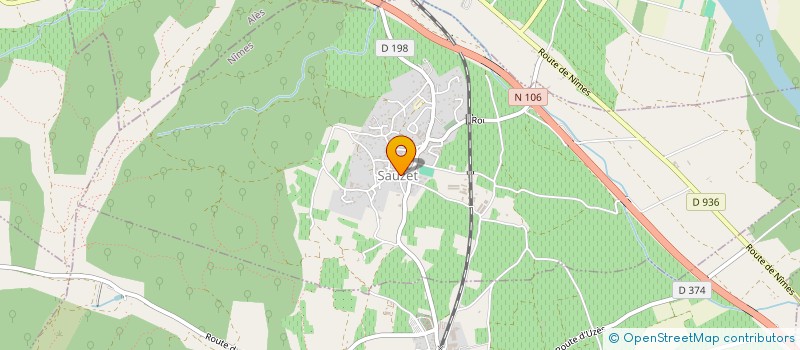 localisation de l'entreprise VJV INFORMATIQUE FORMATION DEVELOPPEMENT à SAUZET