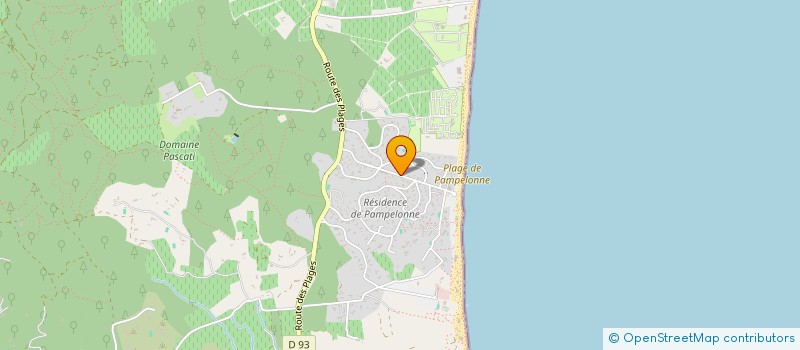 localisation de l'entreprise VK à RAMATUELLE