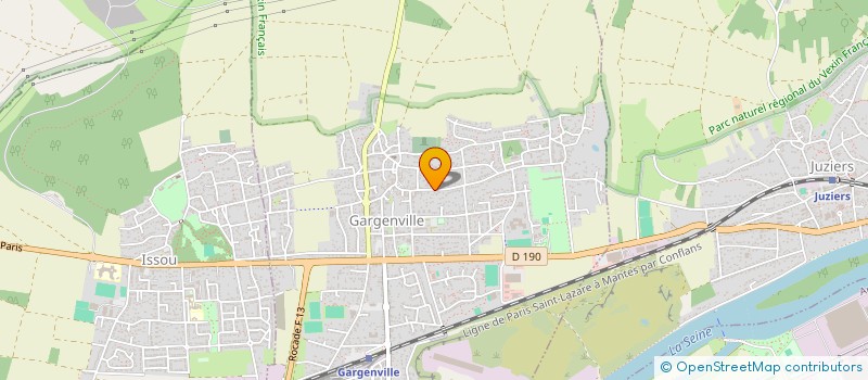 localisation de l'entreprise VK BAT à GARGENVILLE