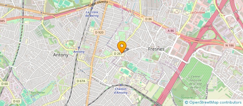 localisation de l'entreprise VK BOUCHERIE  FRESNES