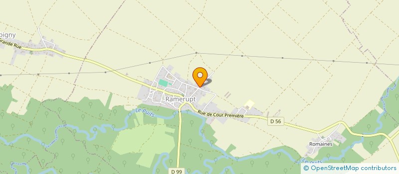 localisation de l'entreprise VK ENERGIES  RAMERUPT