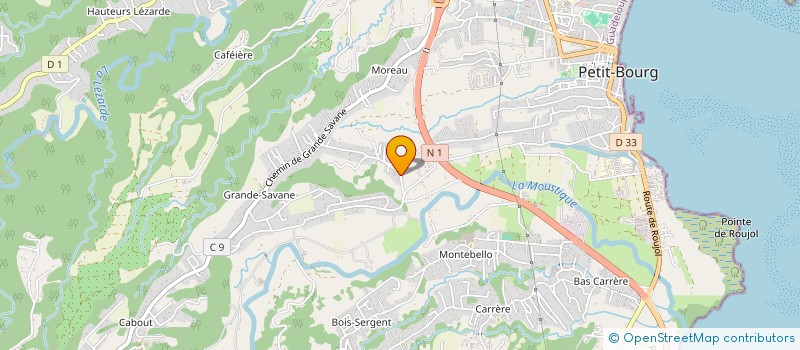 localisation de l'entreprise VK IMMOBILIER à PETIT-BOURG