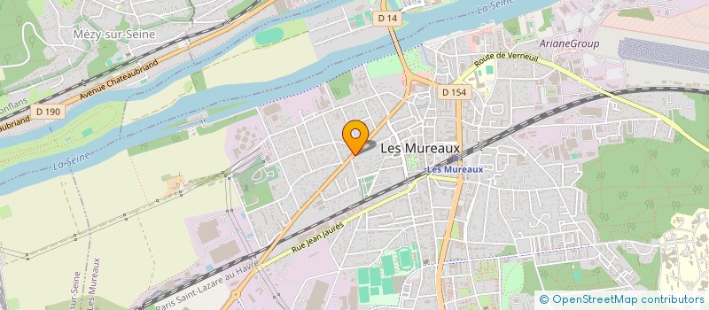 localisation de l'entreprise VK MINI MARCHE à LES MUREAUX