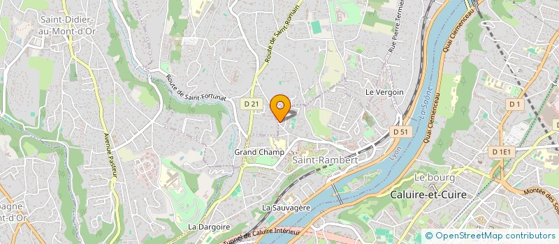 localisation de l'entreprise VK PARTENAIRE  LYON 9EME