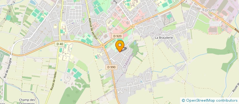 localisation de l'entreprise VKB CONSTRUCTION à CHATEAUROUX