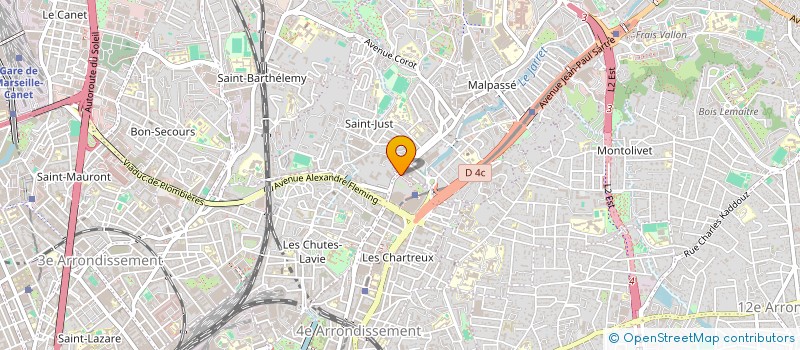 localisation de l'entreprise VKBN à MARSEILLE