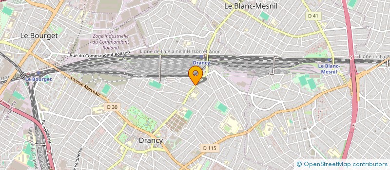 localisation de l'entreprise VKBTP à DRANCY