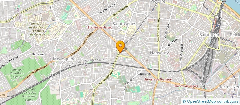 localisation de l'entreprise VKLM  TALENCE