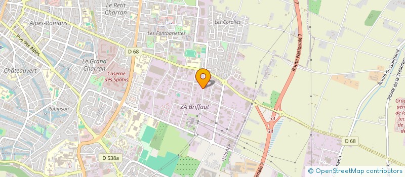 localisation de l'entreprise VKM TAXI  VALENCE