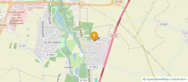 localisation de l'entreprise VKODE  RAMBOUILLET