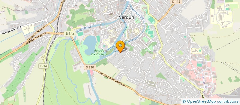 localisation de l'entreprise VKORP à VERDUN