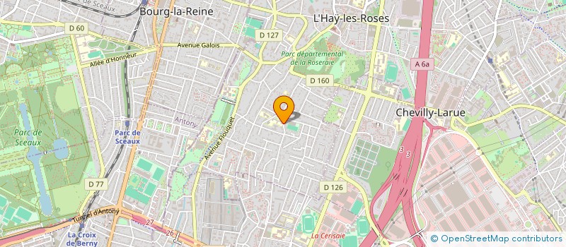 localisation de l'entreprise VKPH CONSEIL  L'HAY-LES-ROSES