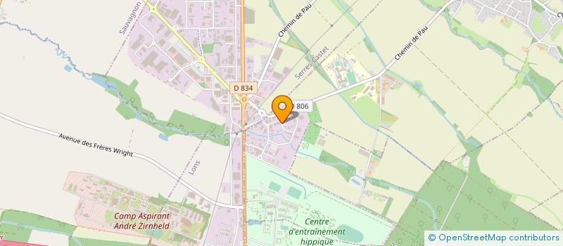 localisation de l'entreprise VKPIX  SERRES-CASTET