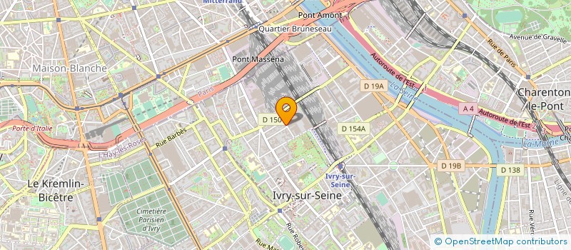 localisation de l'entreprise VKR PROMOTION à IVRY-SUR-SEINE