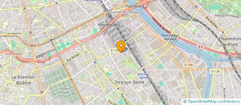 localisation de l'entreprise VKR TRANSACTION  IVRY-SUR-SEINE