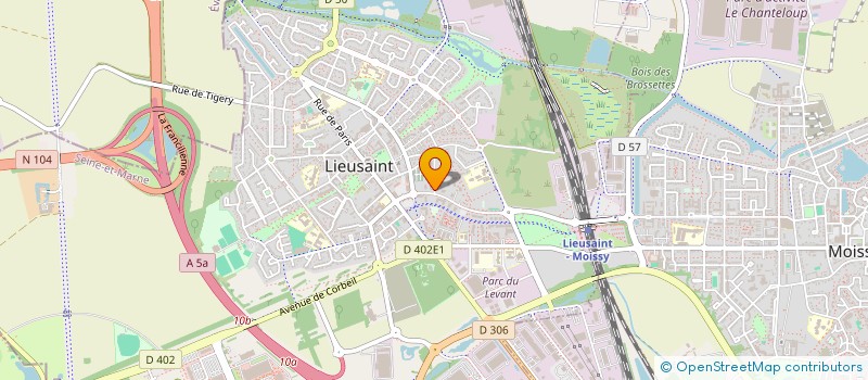 localisation de l'entreprise VKRN IMMO  LIEUSAINT