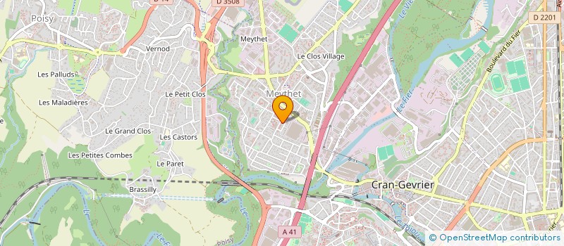 localisation de l'entreprise VKS à ANNECY