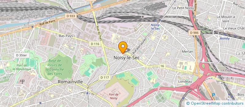 localisation de l'entreprise VKS LIVRAISON à NOISY-LE-SEC