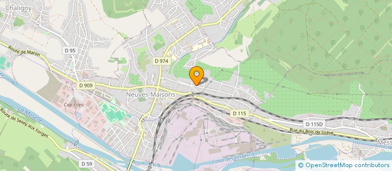 localisation de l'entreprise VKSC  NEUVES-MAISONS