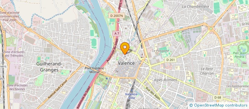 localisation de l'entreprise VKT à VALENCE