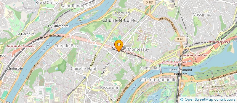 localisation de l'entreprise VL à CALUIRE-ET-CUIRE