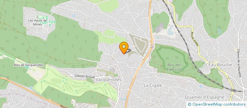 localisation de l'entreprise VL à NIMES