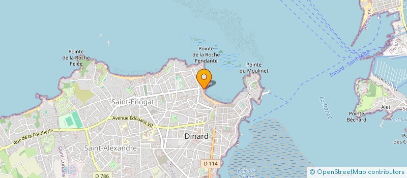 localisation de l'entreprise VL à DINARD