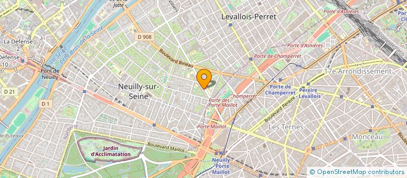 localisation de l'entreprise VL CONSULTING à NEUILLY-SUR-SEINE