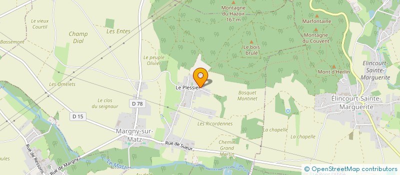localisation de l'entreprise VL COURSES à MARGNY-SUR-MATZ