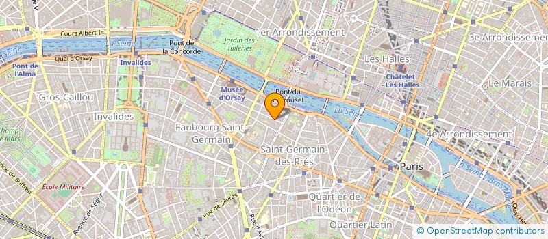 localisation de l'entreprise VL'EAU à PARIS