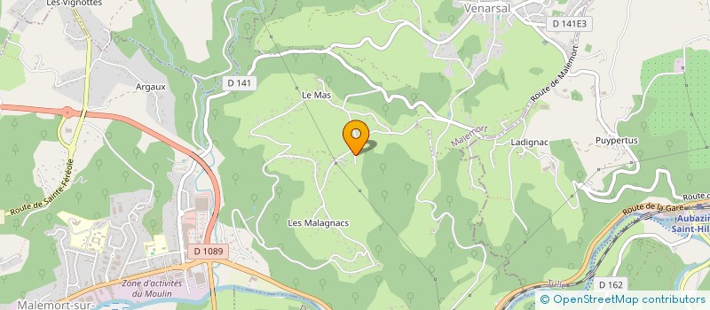localisation de l'entreprise VL ELECTRICITE à MALEMORT