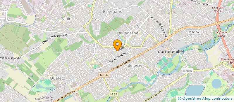 localisation de l'entreprise VL IMMO  TOURNEFEUILLE