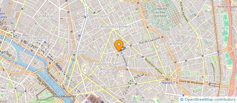 localisation de l'entreprise VL INVEST  PARIS