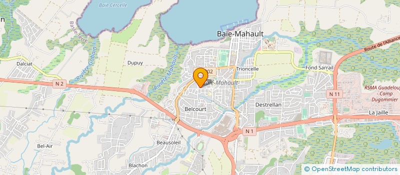 localisation de l'entreprise VL MEDIA CONSEIL à BAIE-MAHAULT