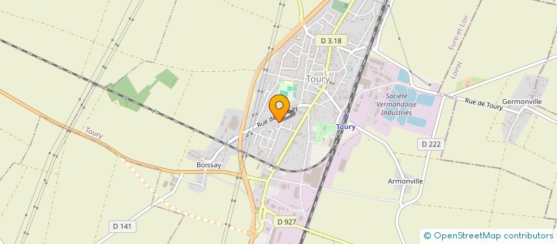 localisation de l'entreprise VL PIZZAS à JANVILLE-EN-BEAUCE