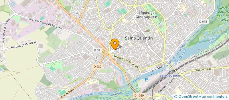 localisation de l'entreprise VL PROMEDIC à SAINT-QUENTIN