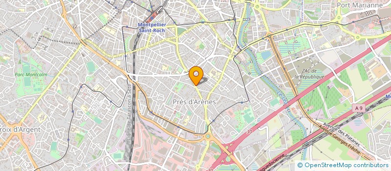 localisation de l'entreprise VL PROMOTION à MONTPELLIER