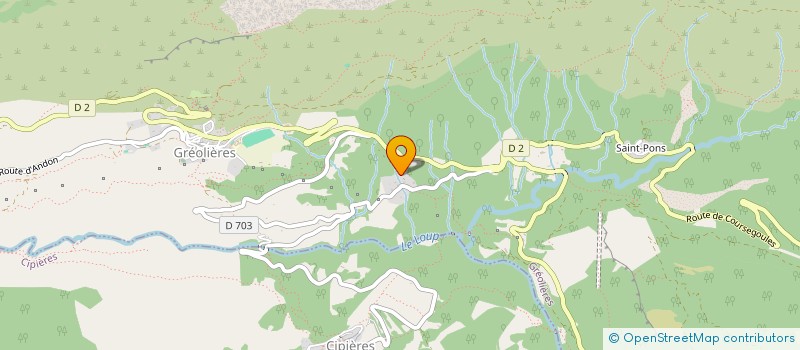 localisation de l'entreprise VL SOLUTECH  GREOLIERES