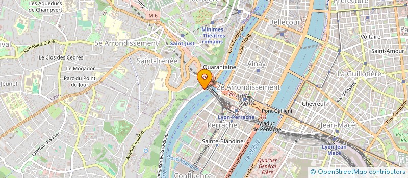 localisation de l'entreprise VL-VACANCES ET LOISIRS FRANCE SARL  LYON