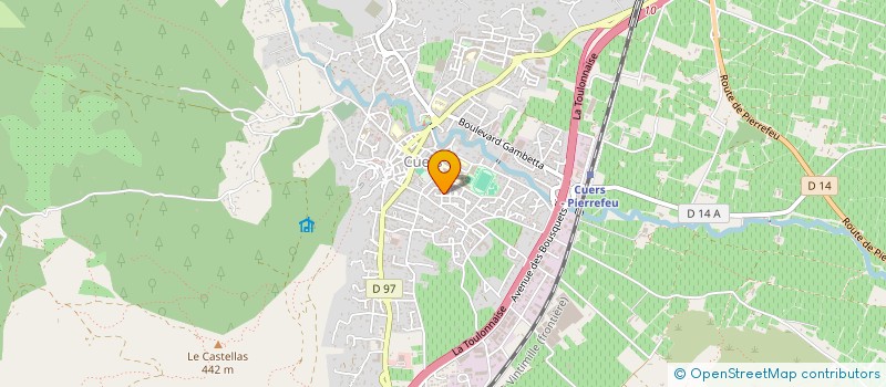 localisation de l'entreprise VL WORKS  CUERS