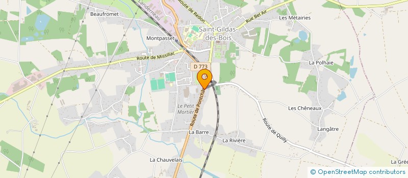 localisation de l'entreprise VLA  SAINT-GILDAS-DES-BOIS