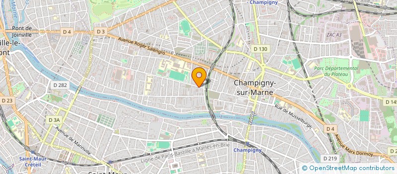 localisation de l'entreprise VLA ALEX  CHAMPIGNY-SUR-MARNE