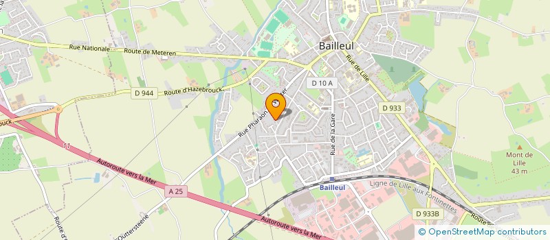 localisation de l'entreprise VLAAMS à BAILLEUL