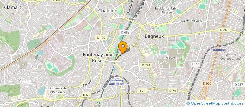 localisation de l'entreprise VLAD à FONTENAY-AUX-ROSES