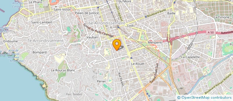 localisation de l'entreprise VLAD à MARSEILLE